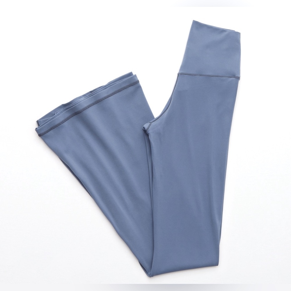 NWT OFFLINE by Aerie Real Me High Waisted Cross Over Flare Leggings - Blue XS